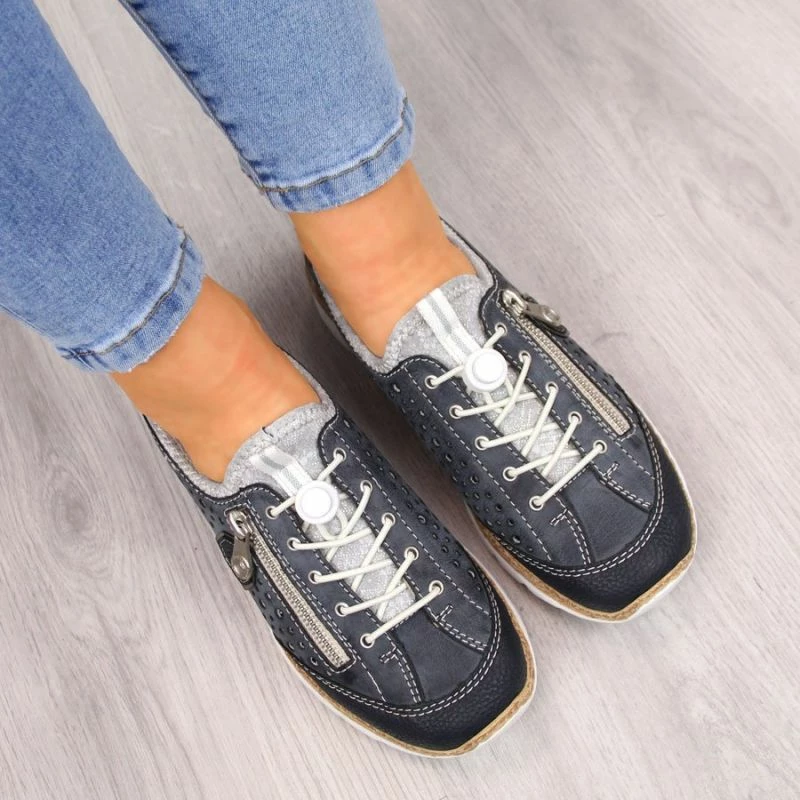 Atlete sportive femra Rieker N42P6-14, të kaltërta