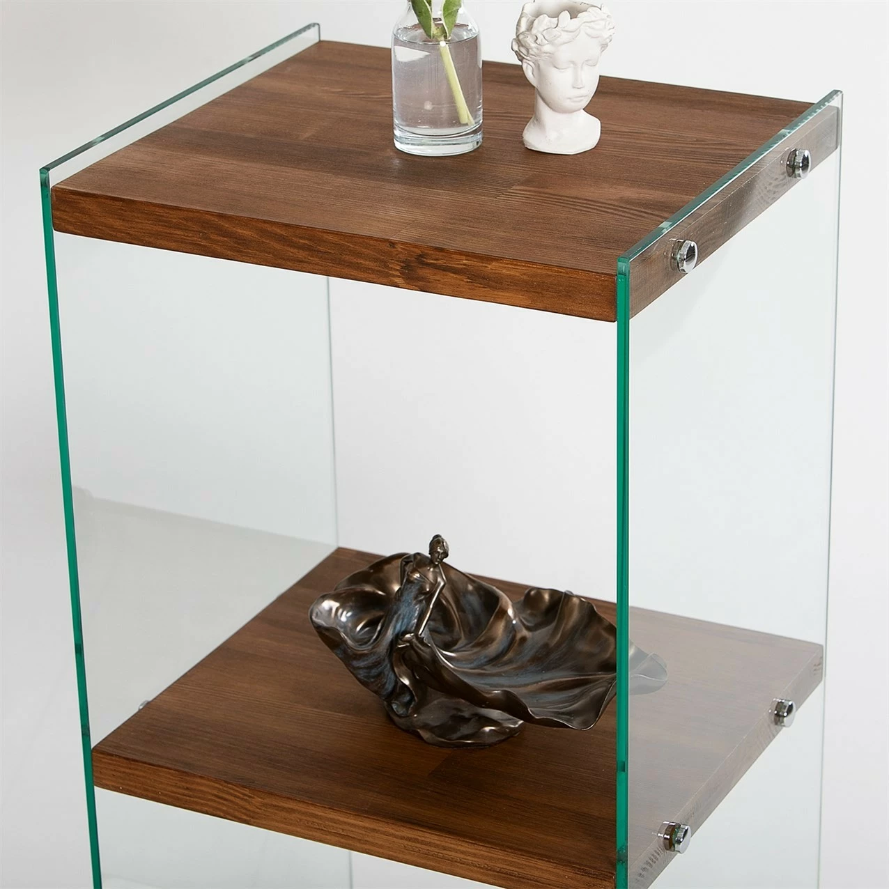 Raft librash Hanah Home, Aqua 2, ngjyrë natyrale