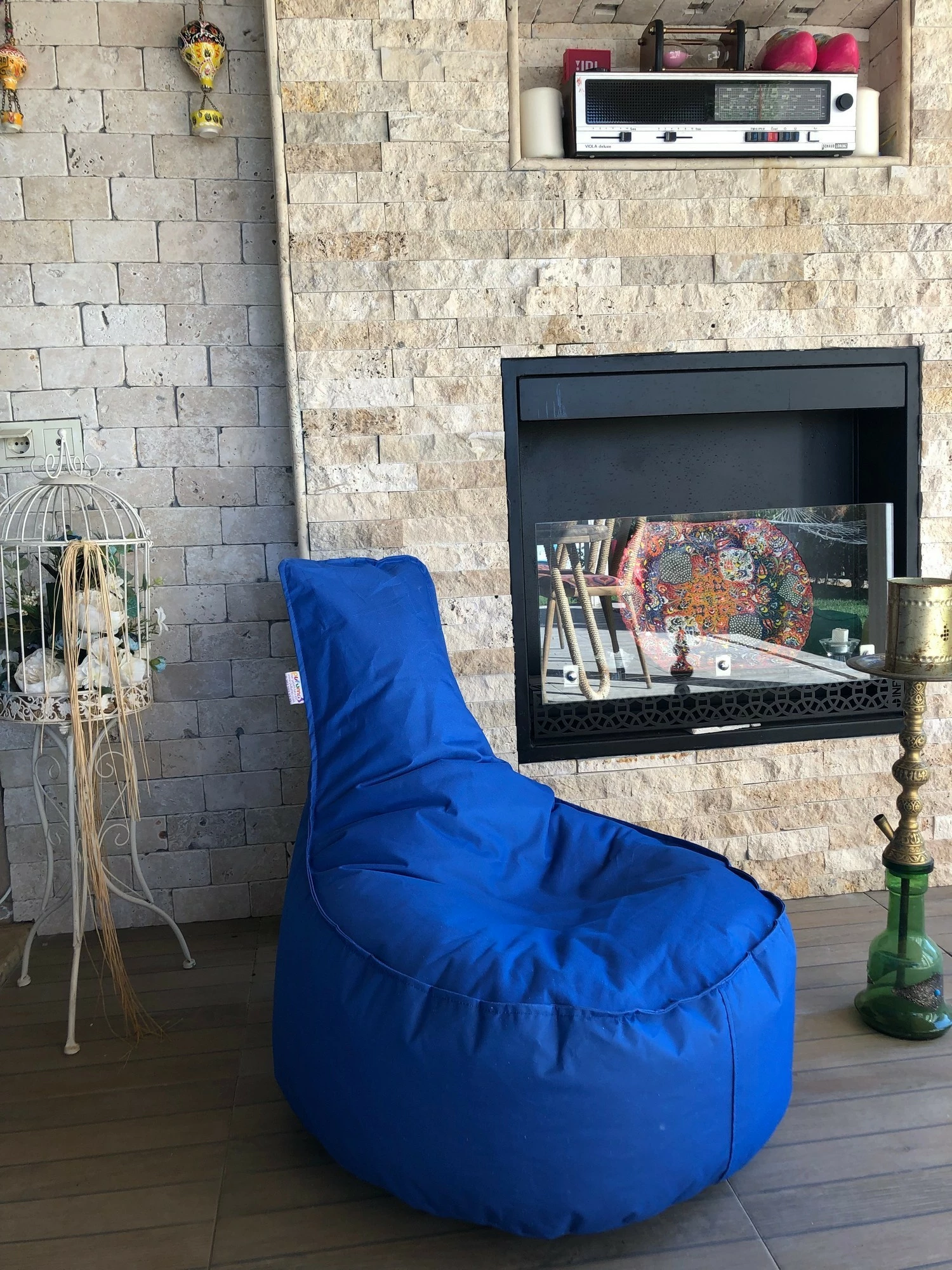Qebe për ulje, ngjyrë kaltër, Atelier del Sofa, Aktif