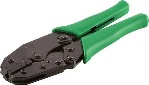 Pincë krimpimi LogiLink HT-236Q1A-1, Cat.6/Cat.6A, profesionale, e gjelbër/zezë