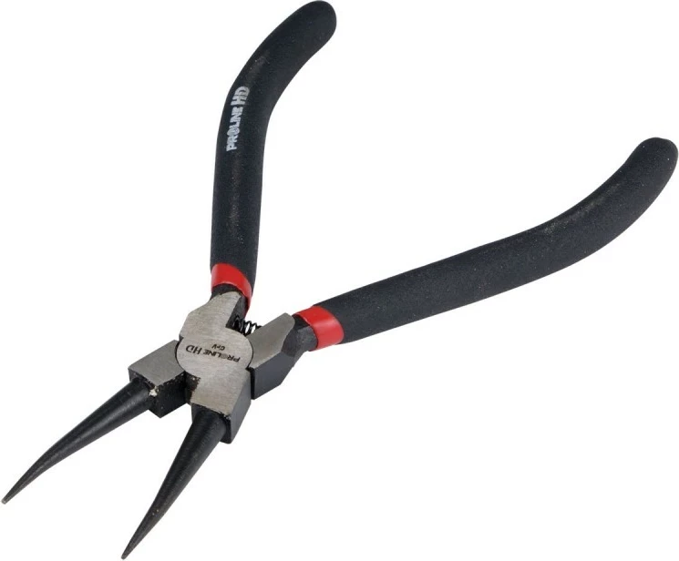 Pincë Seeger PROLINE 28629, e brendshme e sheshtë 180mm, kapje 19-60mm, zi/kuqe
