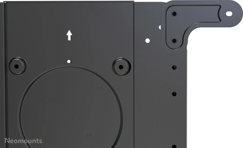 Karrocë TV Neomounts NS-M1250BLACK, 37-70 inç, rrotulluese, 70 kg, e zezë