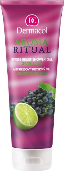 Xhel dushi për femra Dermacol Aroma Ritual Stress Relief Rrush & Lime 250ml