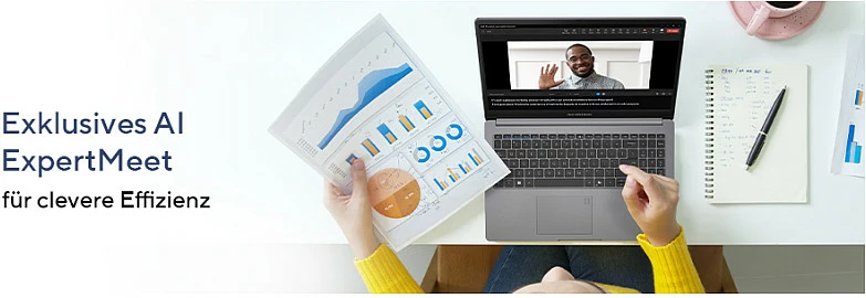 Laptop ASUS ExpertBook P1 P1503CVA-S72335, Core 5-210H, 16GB RAM, 512GB SSD, 15.6inç FHD, pa OS, Misty Grey