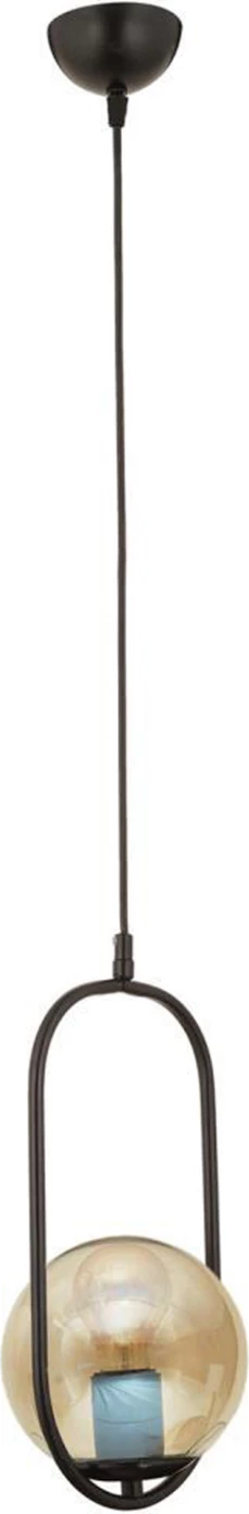 Llambë varëse tavani metalike, ngjyrë e zezë, FH7386.01, 17x80 cm