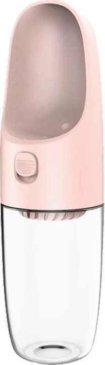 Shishe udhëtimi për kafshë Dogness D11, 400 ml, rozë