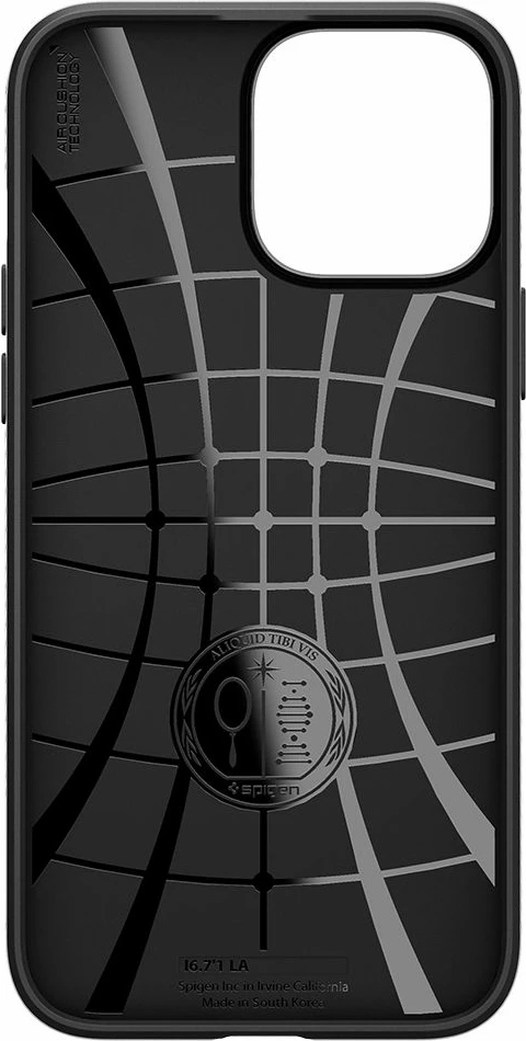 Mbështjellës Spigen Liquid Air për iPhone 13 Pro Max, Matte Black