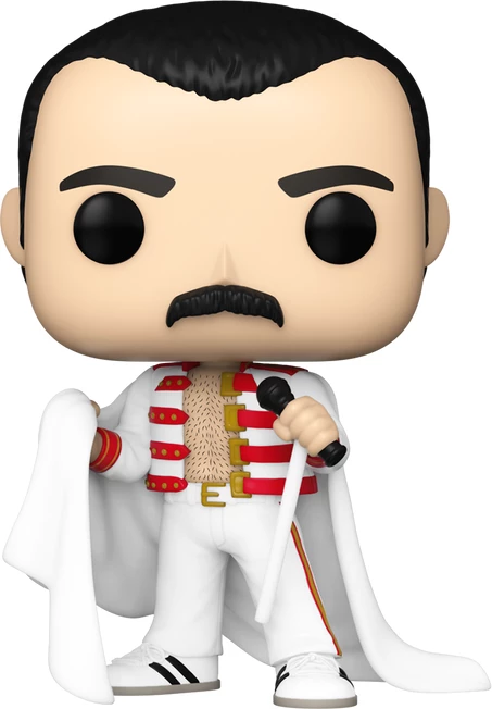 Figurinë koleksionuese Funko POP! Rocks Queen Freddie Mercury with Cape, vinyl, me pelerinë