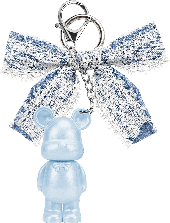 Lip gloss me glitter për femra LOVRO Denim Sugar Teddy 02 Bow Drop, 1.4g