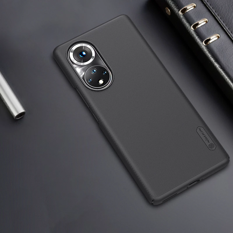 Mbështjellës Nillkin Super Frosted Shield për Honor 50 Pro, i zi