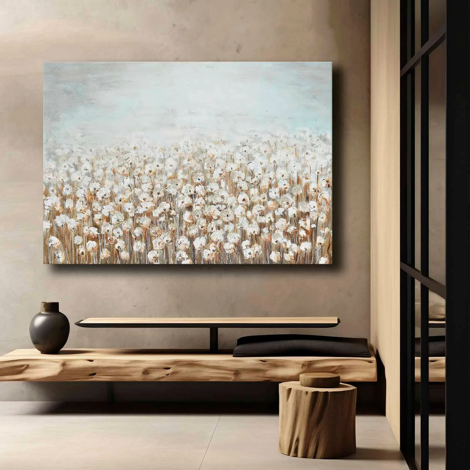 Pikturë dekorative në kanavacë, shumëngjyrëshe, Wallity, 70x100cm