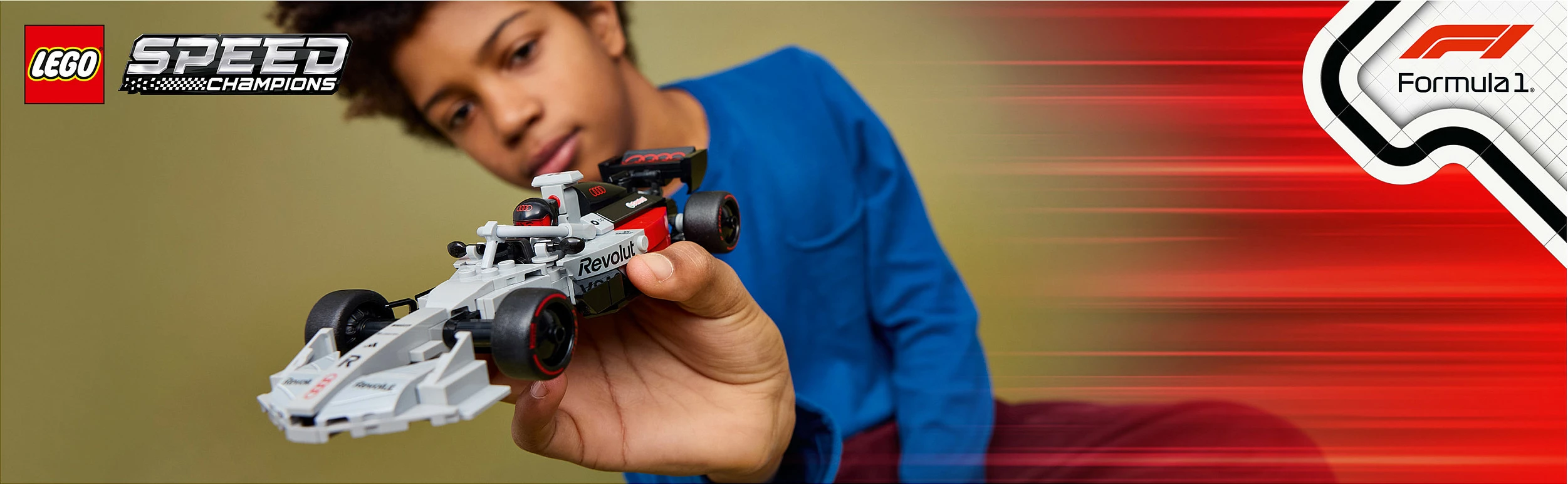 Set ndërtimi LEGO Speed Champions 77259 Audi Revolut F1 Team R26, 216 pjesë, multikolor