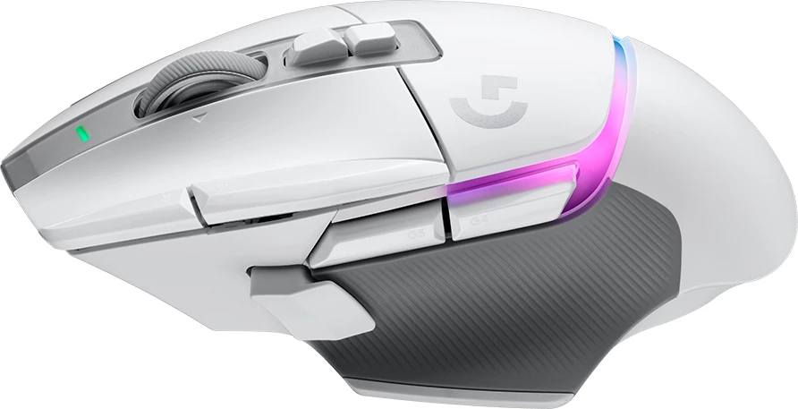 Maus gaming LOGITECH G502 X Plus LIGHTSPEED RGB wireless 2.4GHz, i bardhë, EER2