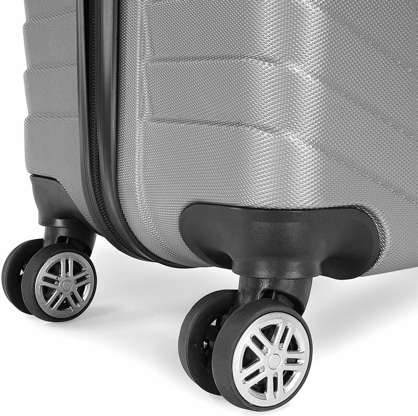 Valixhe e madhe, ngjyrë argjendi, Zoozie Bags Wexta Wx-1001