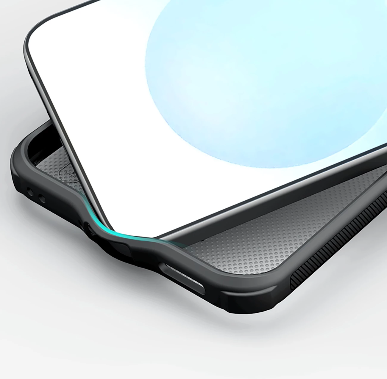 Mbështjellës Nillkin Super Frosted Shield Pro për Samsung Galaxy S26+, TPU/PC, e zezë transluzente, me kuti