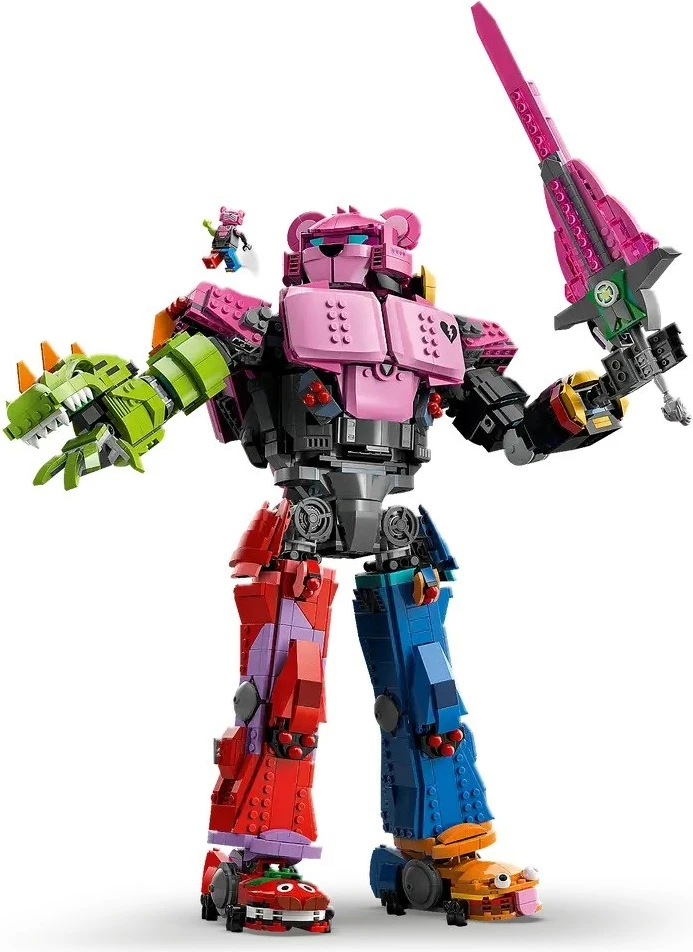 Set LEGO Fortnite Mecha Team Leader 77078, me minifigurë, shumëngjyrësh