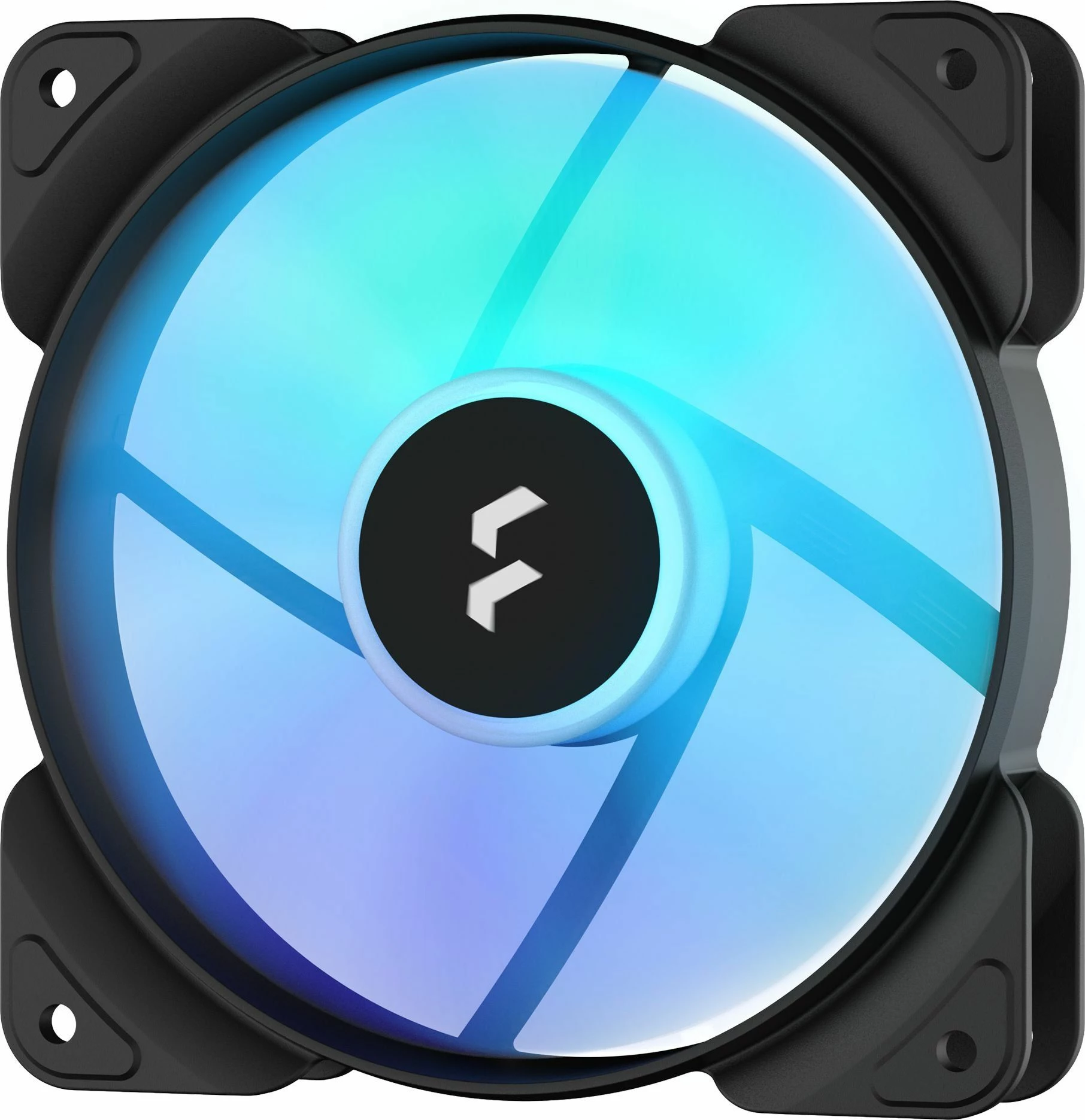 Ventilator kasë Fractal Design Aspect 12 RGB FD-F-AS1-1205, 120mm ARGB, 2000rpm, 3-pin, i zi, 1 copë