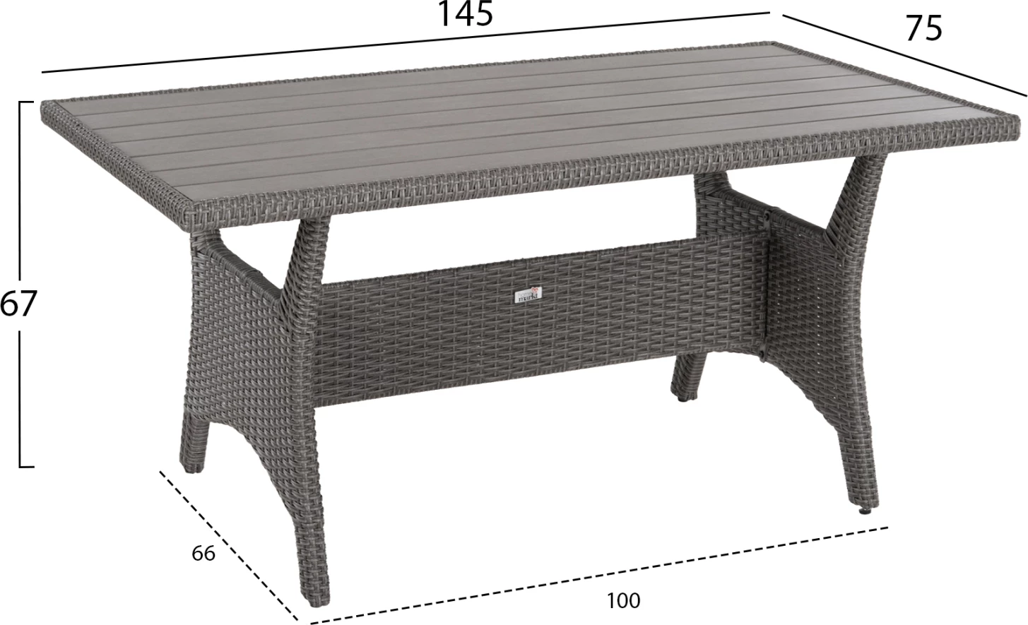 Set ulëse për kopsht Carson FH6078.01, hiri