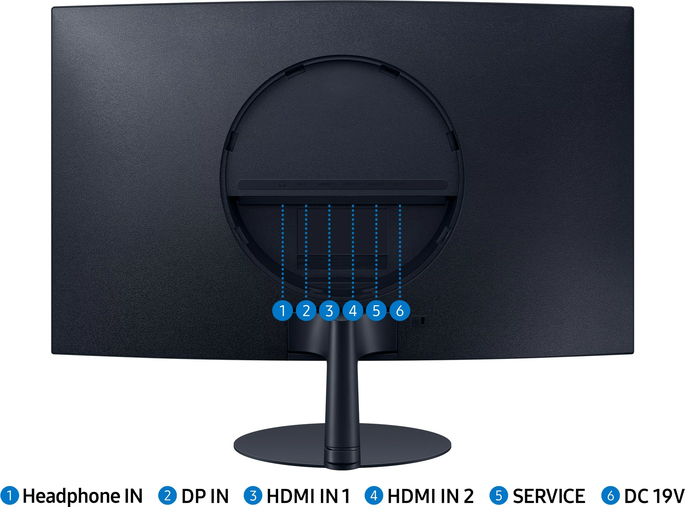 Monitor Samsung S39C, 32", Full HD, LED, 4 ms, E zezë