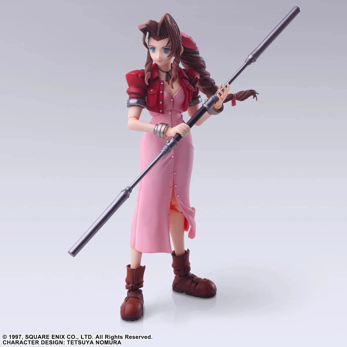 Figurinë aksioni Square Enix Bring Arts Aerith Gainsborough 14 cm PVC, rozë/kuqe