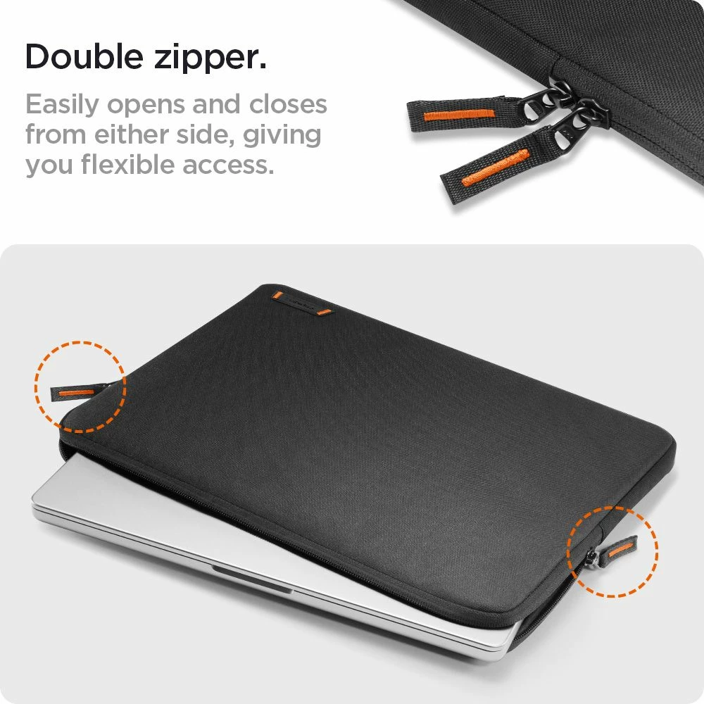 Mbështjellës laptopi Spigen Basic Pouch 13-14", i zi