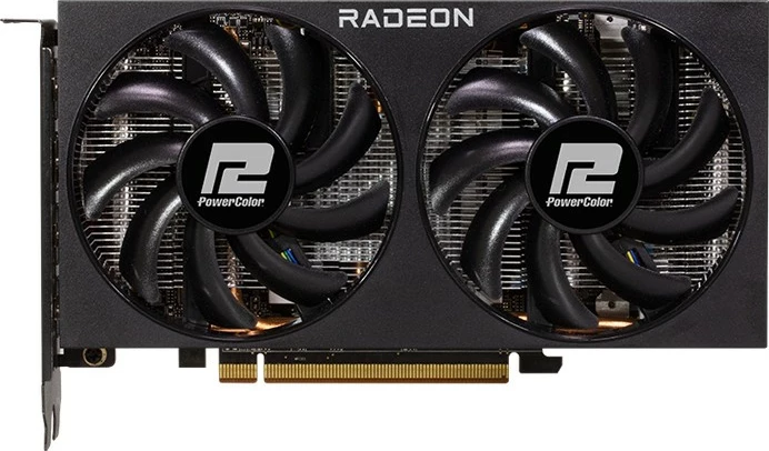 Kartelë grafike PowerColor RX 7600, Radeon RX 7600, 8 GB, GDDR6, PCI Express 4.0, e zezë