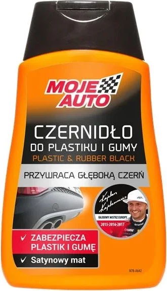 Mirembajtës i gomës dhe plastikës së zezë MA, 250 ml