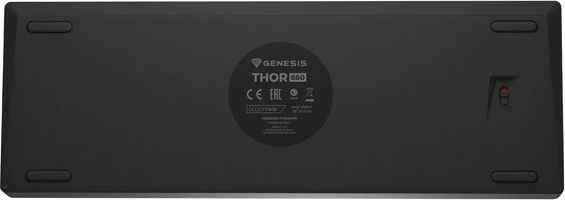 Tastierë mekanike Genesis Thor 660 G2 RGB, Gateron Brown, e zezë