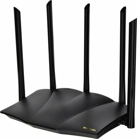 Router Tenda TX12 Pro Wi‑Fi 6 AX3000, 5 antena, 3x Gigabit LAN, WPA3, i zi