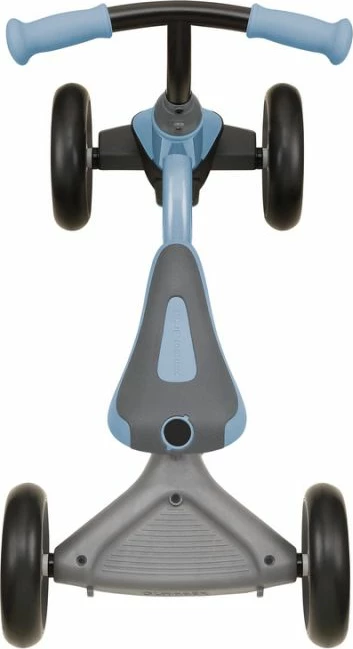 Bicikletë multifunksionale për fëmijë Globber, modeli Learning Bike 3in1 Deluxe, ngjyrë blu hiri