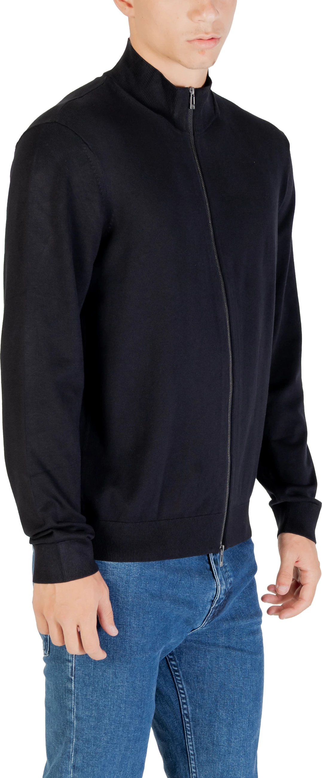 Kardigan për meshkuj Armani Exchange XM001279 AF10454, i kaltër i errët [Madhësia: S]