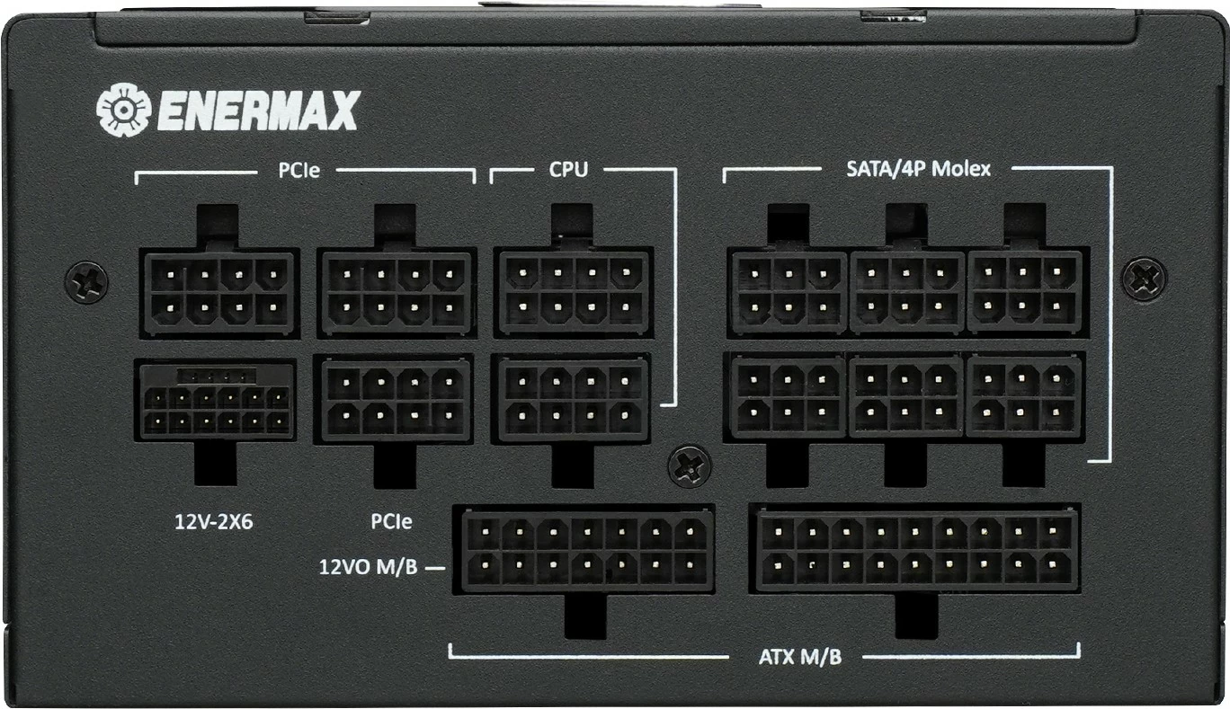 Kasë Enermax PlatiGemini EGN1200P, 1200W, 80 PLUS Platinum, ATX 3.1, full modular, e zezë