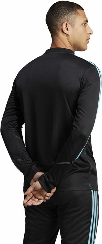 Duks për meshkuj adidas, i zi me vija blu [Madhësia: M]
