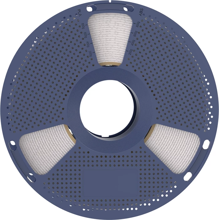 Filament PLA për 3D printer Sunlu PLA H-S Mar SSM High-Speed Marble 1.75mm, gri e çelët