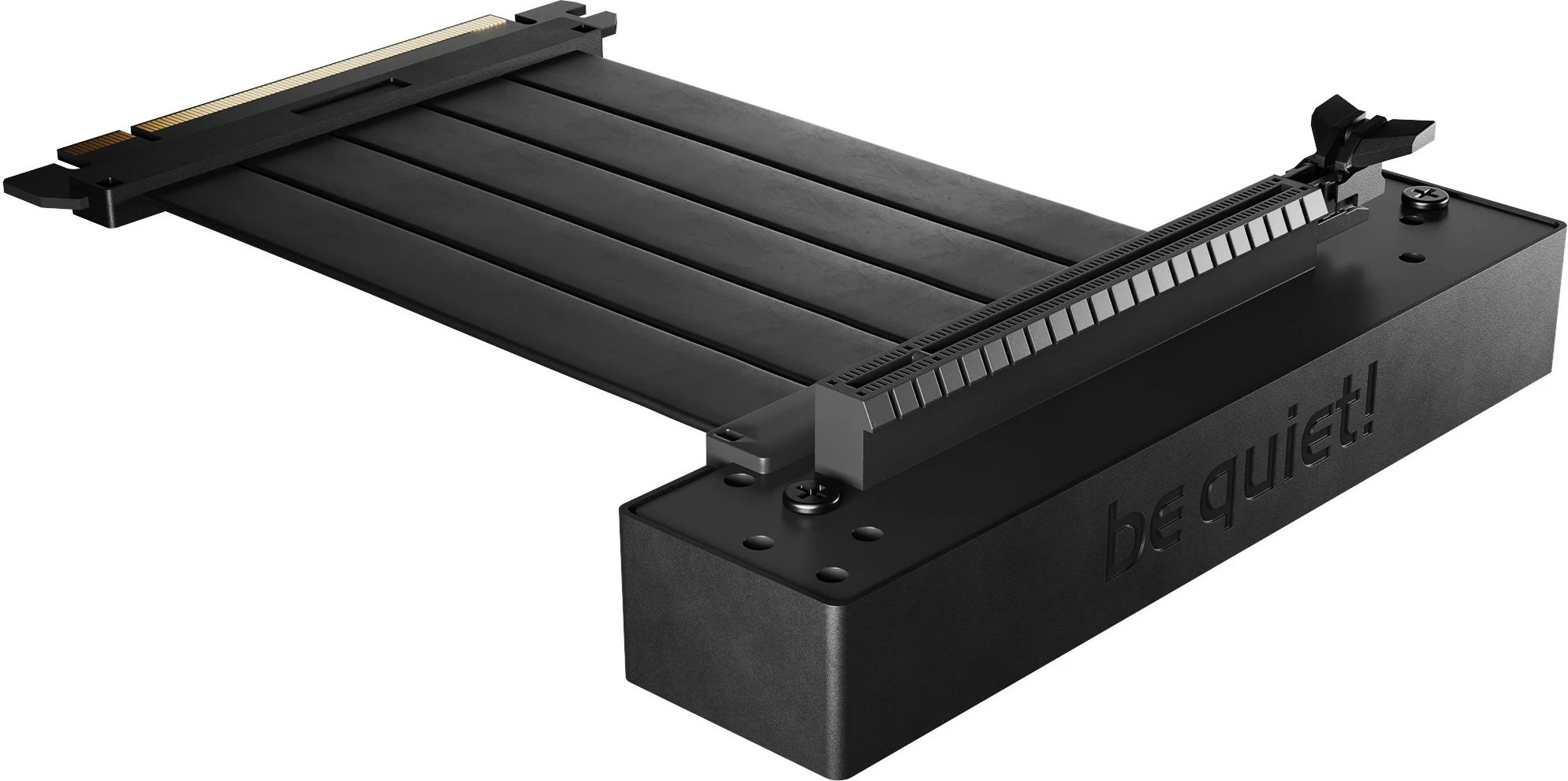 Mbajtës grafikash me kabllo riser be quiet! Universal, PCI Express 4.0, 20cm, e zezë
