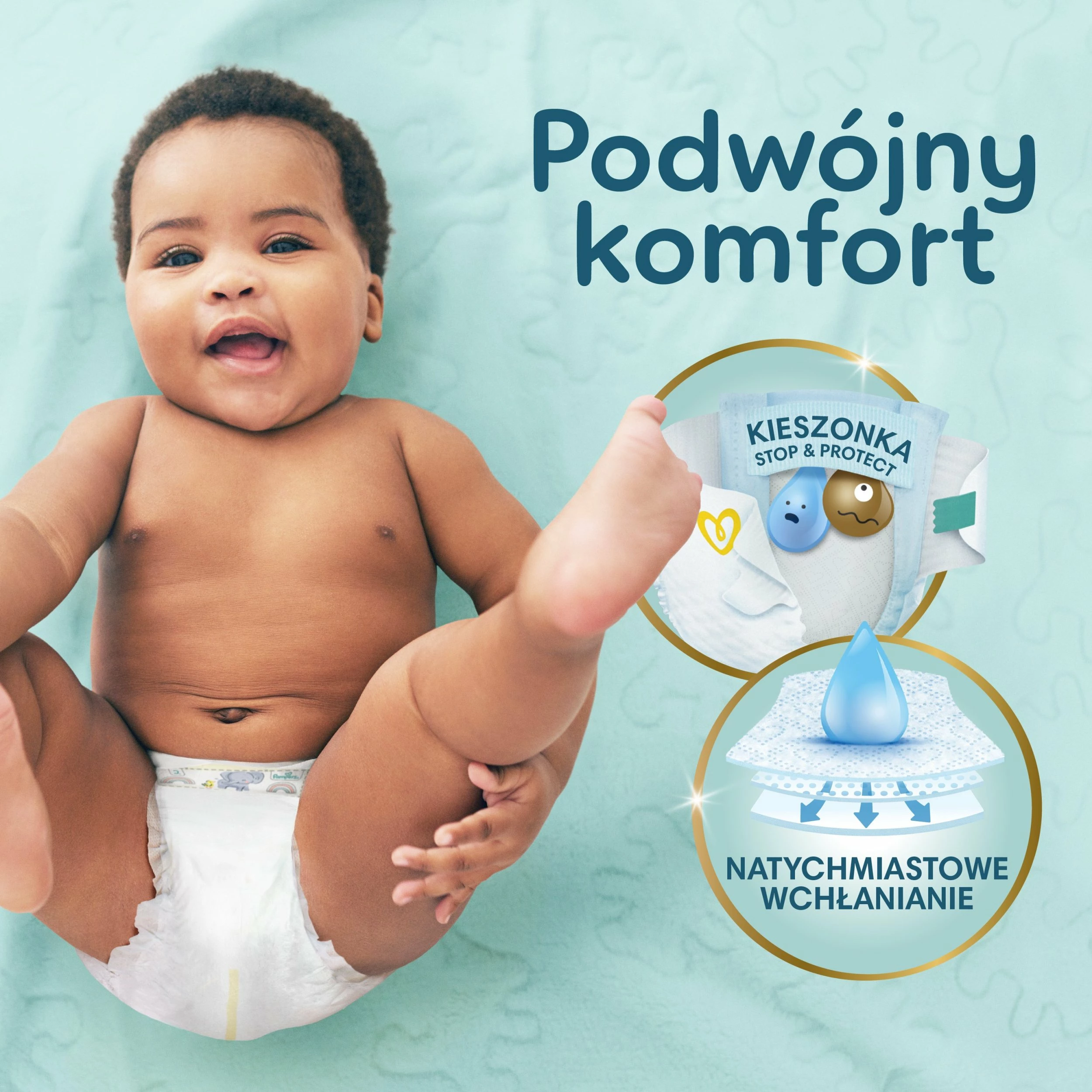 Pelenë Pampers Premium Care Nr.1 2-5 kg 156 copë
