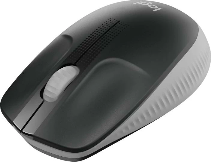 Maus Logitech M190 wireless, USB 3.0, model 910-005906, gri e mesme