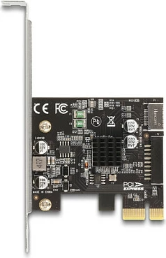 Kartë zgjerimi PCIe DeLOCK 90344, USB 3.2 Gen1 Type-C/19-pin, 5 Gbit/s