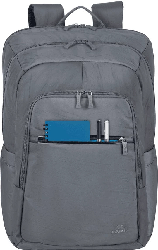 Çantë shpine për laptop RIVACASE 7569 Alpendorf ECO deri 17.3 inç RPET poliester, gri
