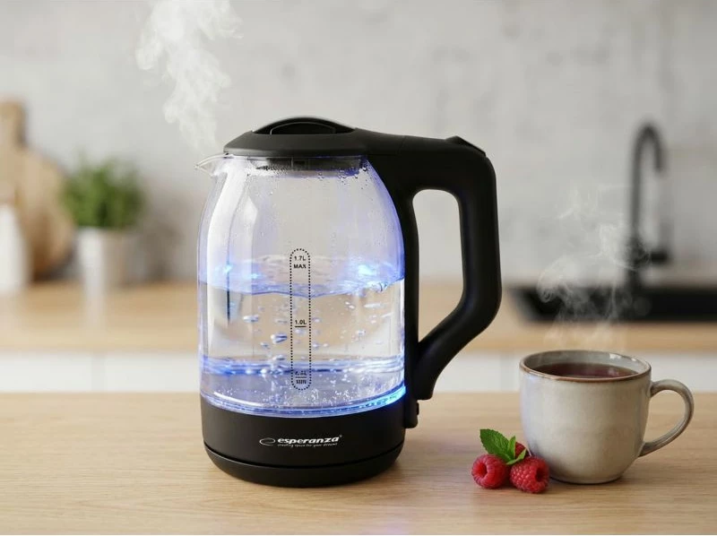 Çajnik elektrik Esperanza YUKON EKK025K, transparent