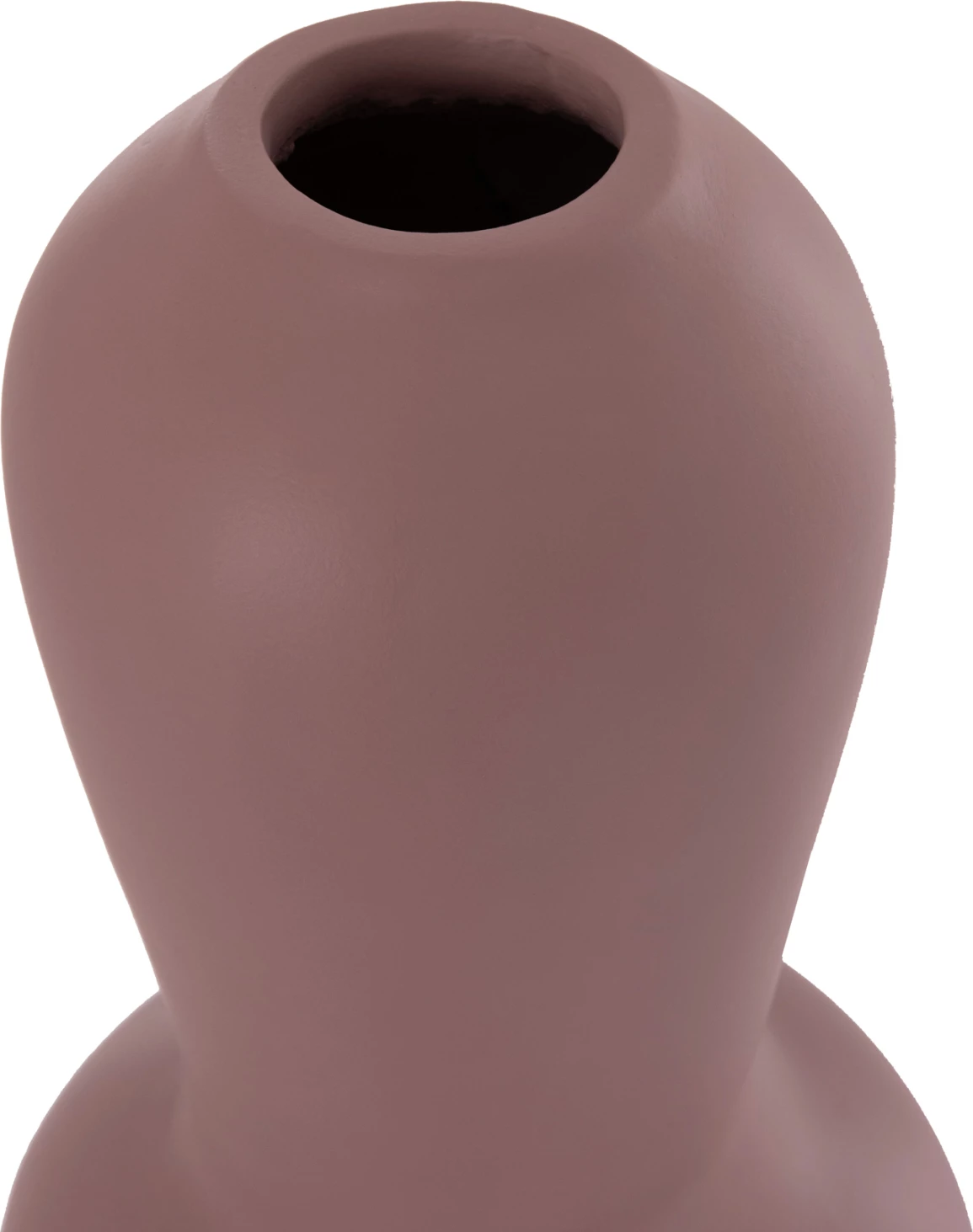 Vazo dekorative tavoline CHELIN, terrakotë, ngjyrë vjollcë, FH4670L, 22x37cm