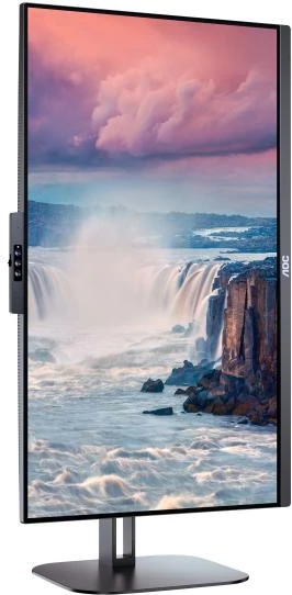 Monitor AOC 24V5CW 23.8" IPS FHD USB-C 65W 4xUSB HDMI me kamerë Windows Hello, i zi