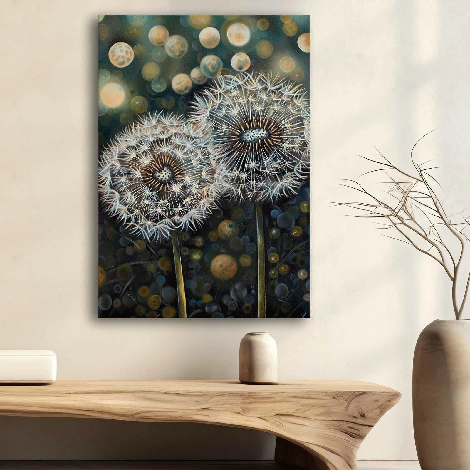 Pikturë dekorative në kanavacë, shumëngjyrëshe, Wallity, 70100Wabisabi-021, 70x100cm