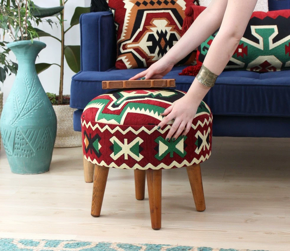 Puf Atelier del Sofa, Melik v3, shumëngjyrësh