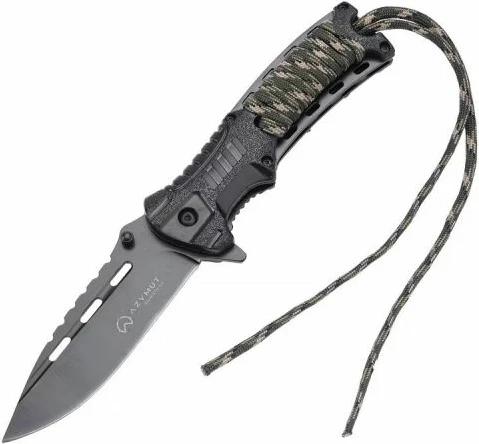 Thikë mbijetese Azymut, gri dhe e zezë