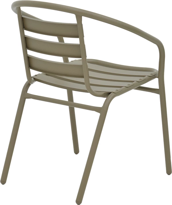 Karrige Tade metalike, ngjyrë shampanjë, 54x62x74cm