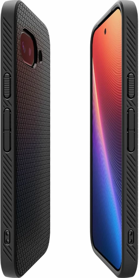 Mbështjellës Spigen Liquid Air për Google Pixel 9A, Matte Black