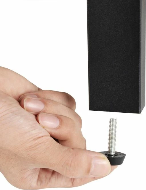 Raft qosheje VASAGLE LLS34XV1 34×34×125 cm, 4-nivele, kornizë metalike, rustic brown