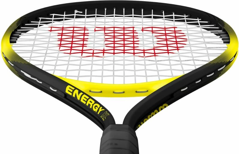 Raketë tenisi Wilson për meshkuj/femra, e zezë-verdhë