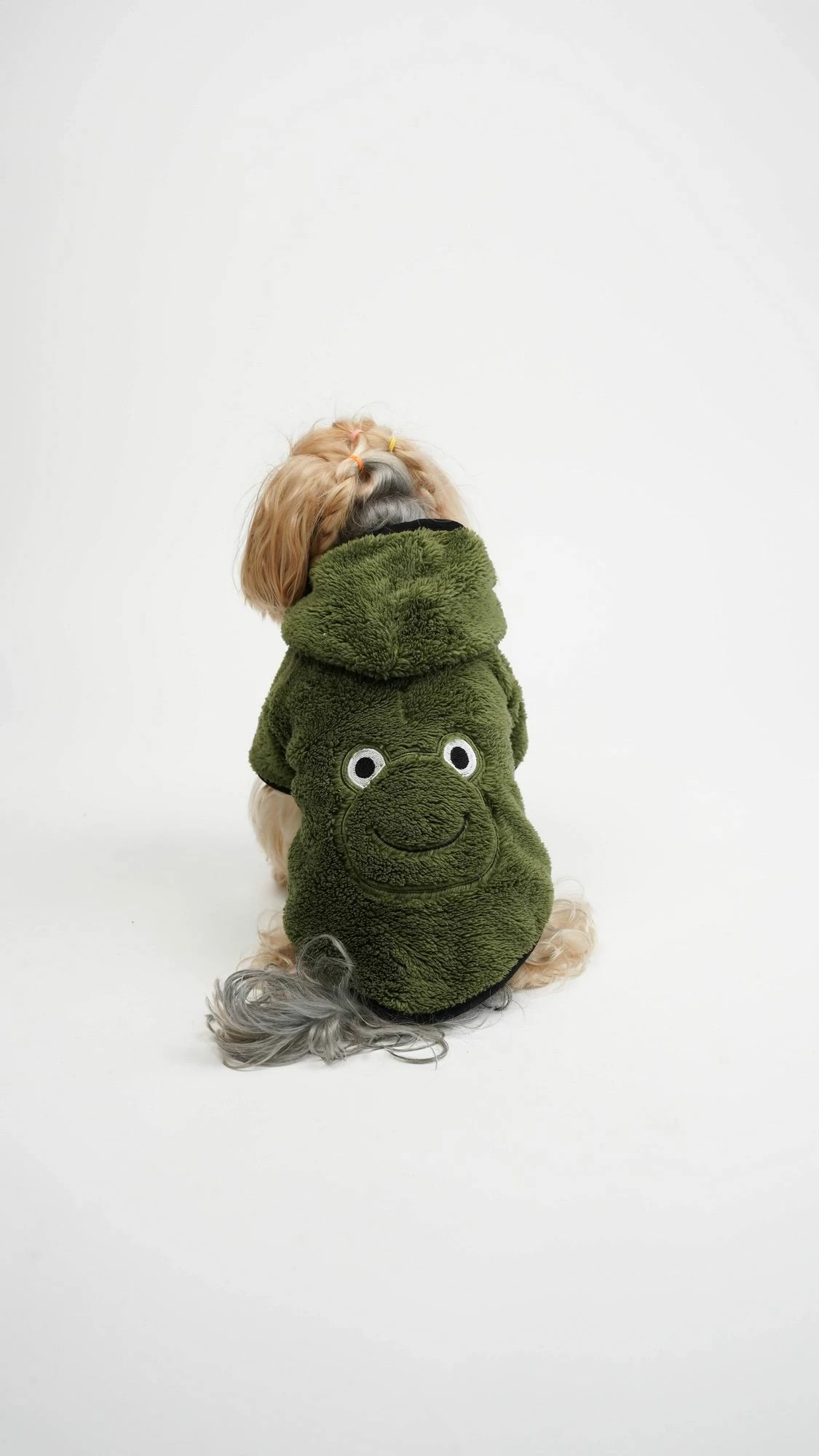 Hudi për qen Froggy Welsoft, ngjyrë e gjelbër, Paws & Whiskers